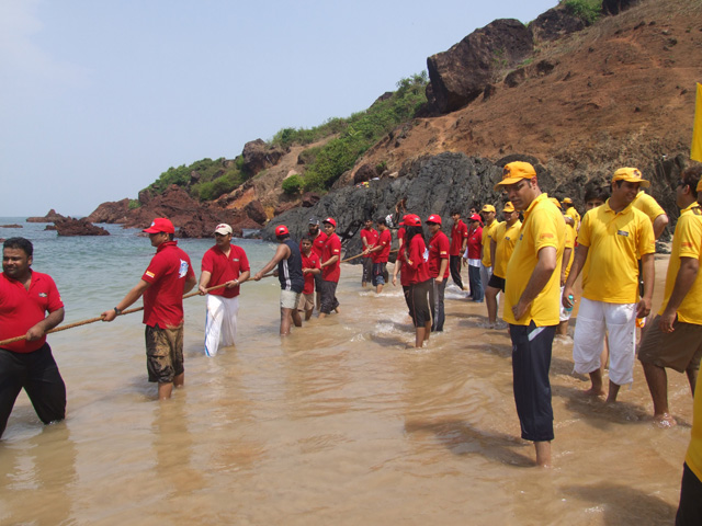 corporate fun events goa